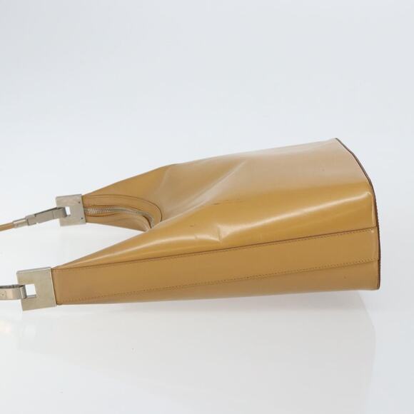 GUCCI Shoulder Bag Leather Brown Silver 001 001 - Picture 5 of 13